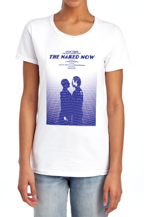 Star Trek The Naked Now Womens T-Shirt