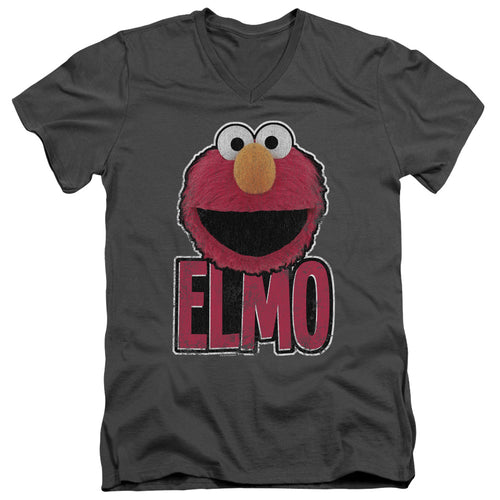 Sesame Street Elmo Smile V-Neck T-Shirt