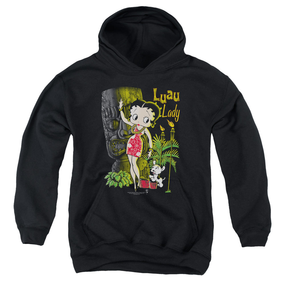 Betty Boop Luau Lady Youth Hoodie