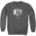 We Bare Bears Grizz Denim Jacket Crewneck Sweatshirt