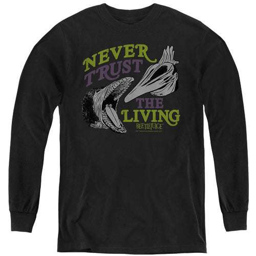 Beetlejuice Never Trust Youth Long Sleeve T-Shirt