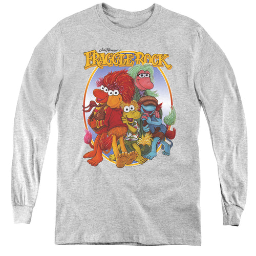 Fraggle Rock Group Hug Youth Long Sleeve T-Shirt