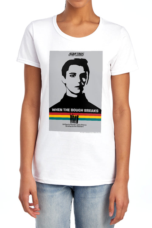 Star Trek When the Bough Breaks Womens T-Shirt