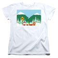South Park Bus Stop Womens T-Shirt