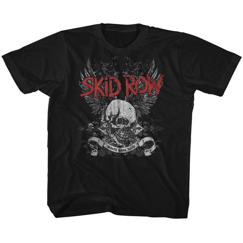 Skid Row Skull and Wings Youth/Toddler T-Shirt