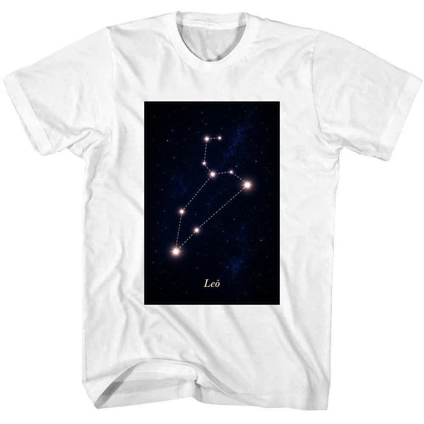 Leo Stars White