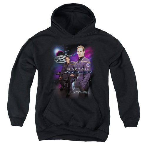 Star Trek Captain Archer Youth Hoodie