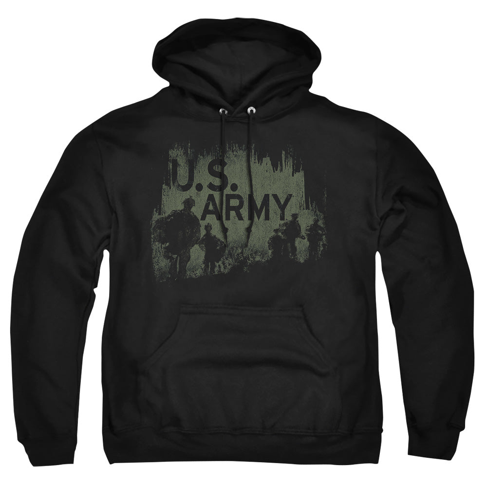 US Army Soldiers Silhouette Pullover Hoodie
