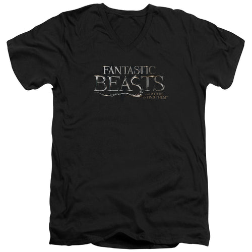 Fantastic Beasts Logo V-Neck T-Shirt