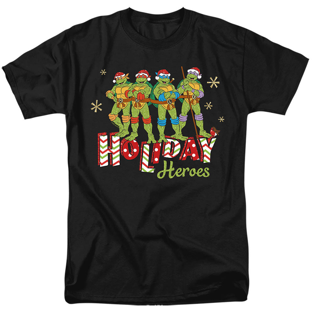 Teenage Mutant Ninja Turtles Holiday Heroes Christmas Shine T-Shirt