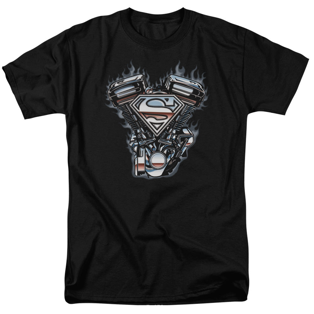 Superman V Twin Logo T-Shirt
