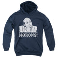 The Princess Bride Morons Navy Youth Hoodie