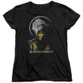 Mortal Kombat X Scorpion Bust Womens T-Shirt