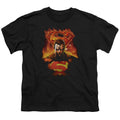 Superman Man on Fire Youth/Toddler T-Shirt
