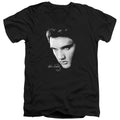 Elvis Presley Face V-Neck T-Shirt