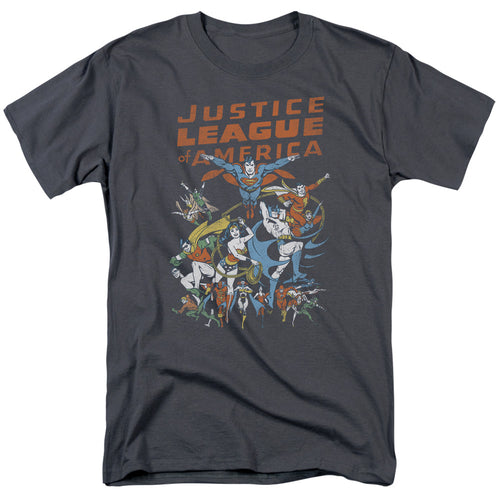 Justice League Big Group T-Shirt