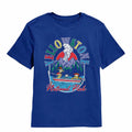 Yellowstone Fishing Garfield youth t-shirt in royal