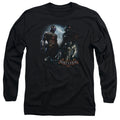 Batman Face Off Long Sleeve T-Shirt