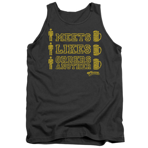 Cheers Man Meets Beer Tank Top