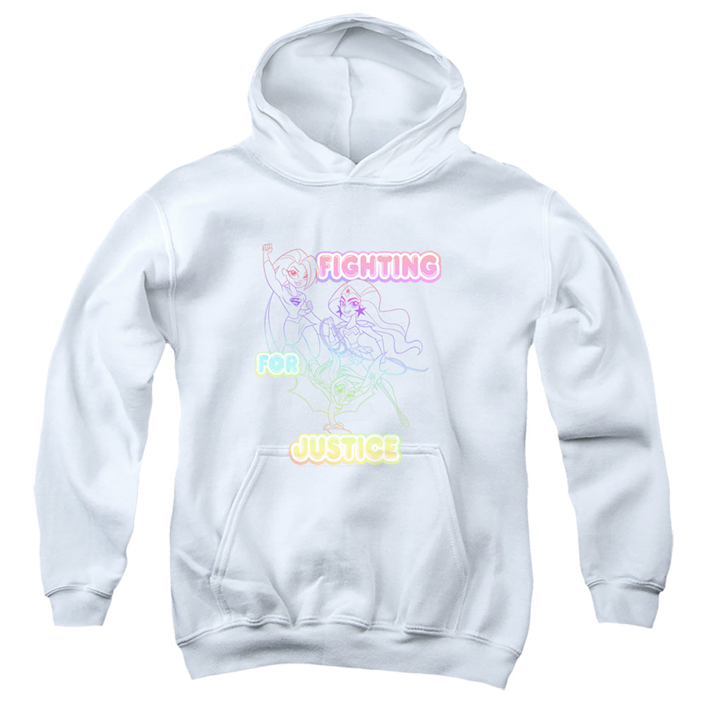 DC Super Hero Girls Fighting For Justice Youth Hoodie