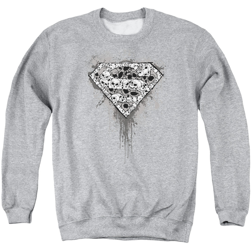 Superman Many Super Skulls Crewneck Sweatshirt