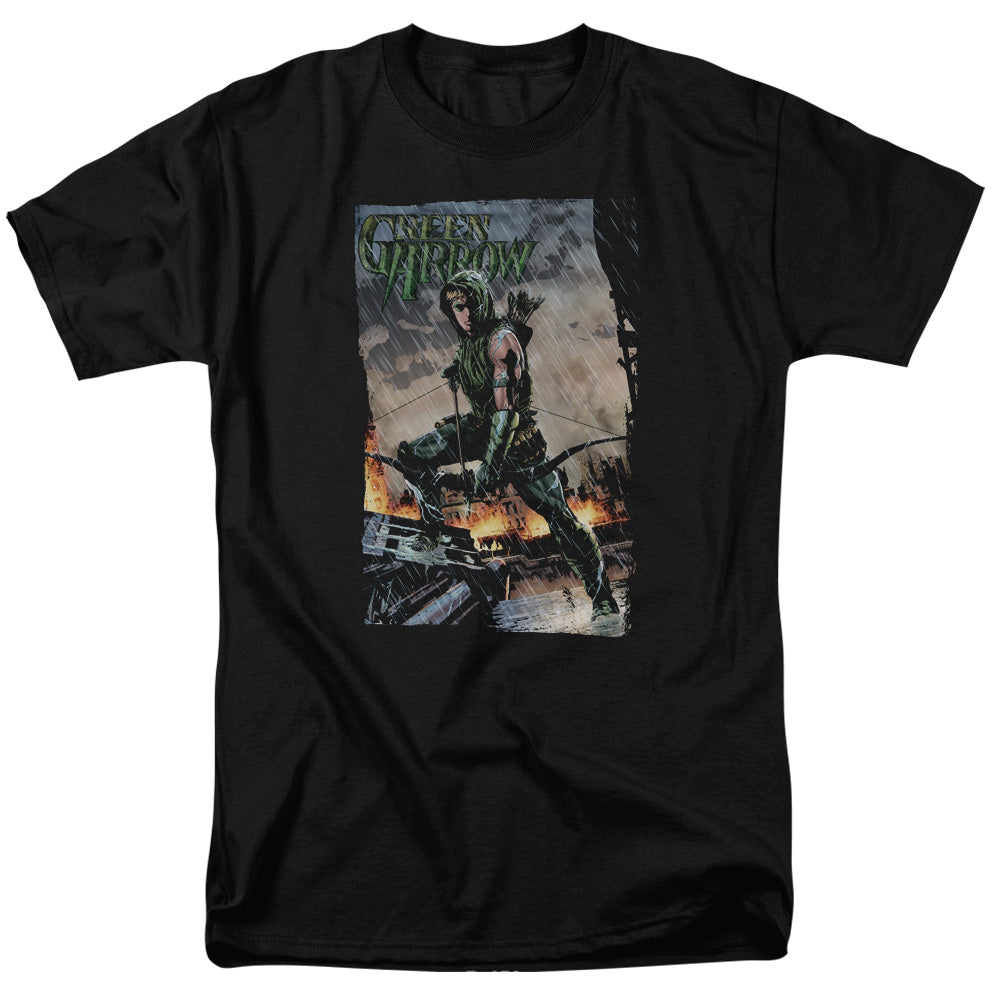 Justice League Fire And Rain T-Shirt