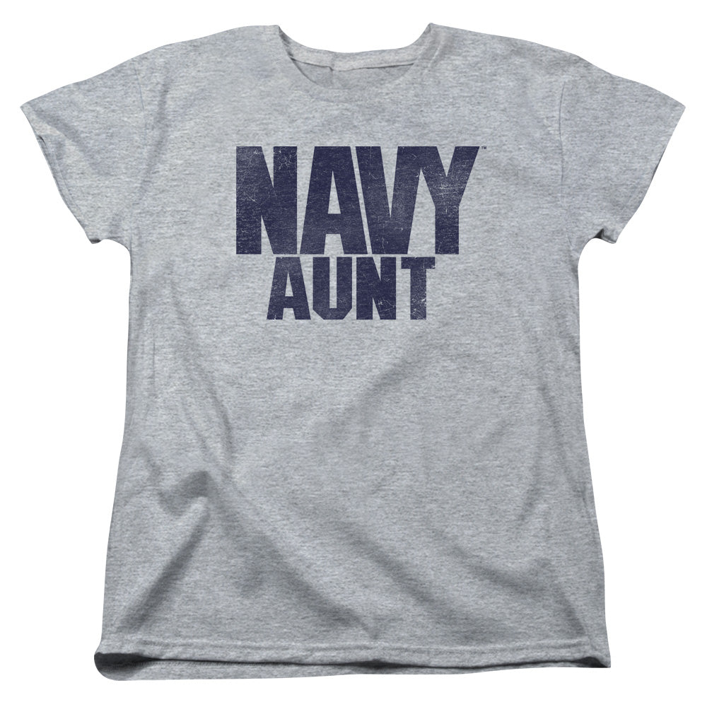 U.S. Navy Aunt Womens T-Shirt