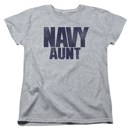 U.S. Navy Aunt Womens T-Shirt
