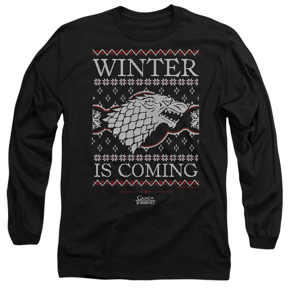 Game of Thrones Winter Is Coming Ugly Christmas Long Sleeve T-Shirt