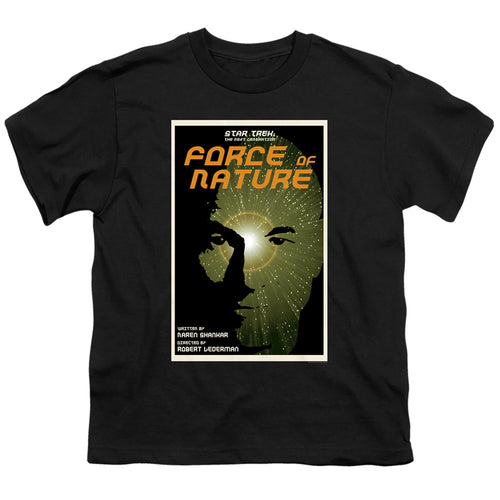 Star Trek Force of Nature Black Youth/Toddler T-Shirt