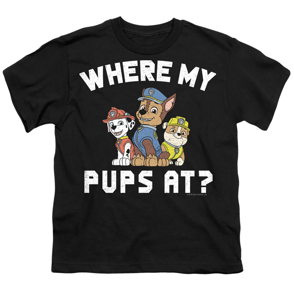 Paw Patrol Where My Pups AT? Youth/Toddler T-Shirt