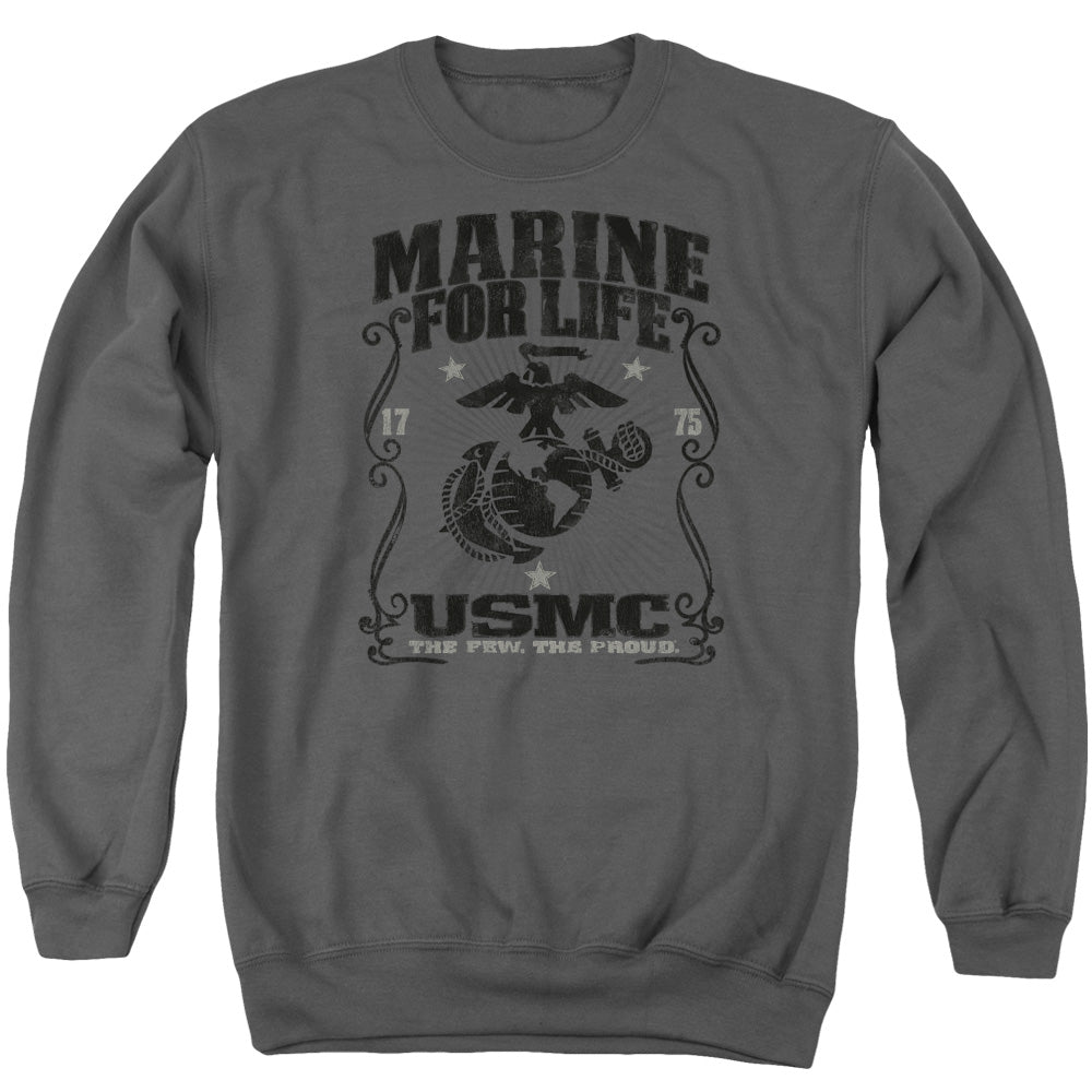 U.S. Marine Corps Marine for Life Crewneck Sweatshirt