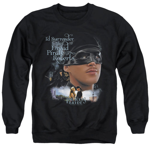The Princess Bride Surrender Black Crewneck Sweatshirt