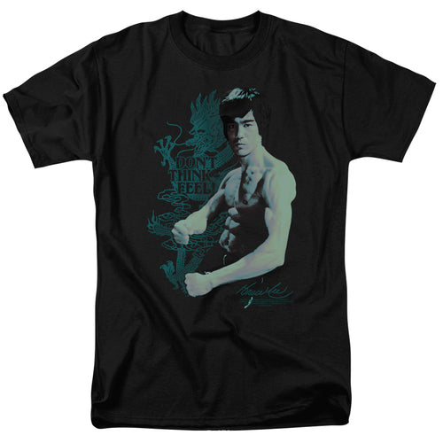 Bruce Lee Feel Black T-Shirt