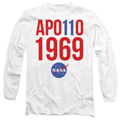 NASA Apollo 11 Big Type Long Sleeve T-Shirt