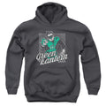 Green Lantern Ring Rays Youth Hoodie