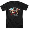 Ren and Stimpy You Eediot Black T-Shirt