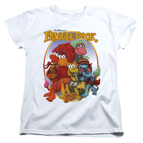 Fraggle Rock Group Hug Womens T-Shirt
