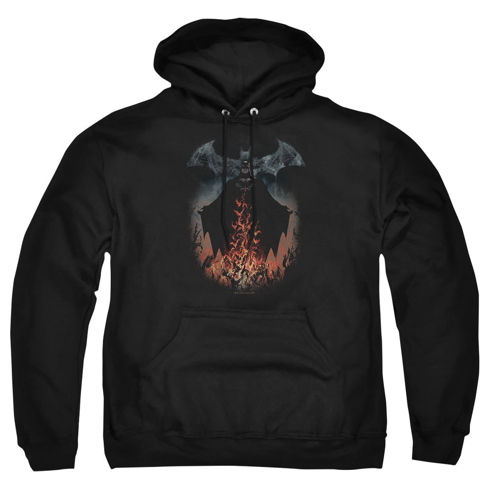 Batman Smoke & Fire Pullover Hoodie