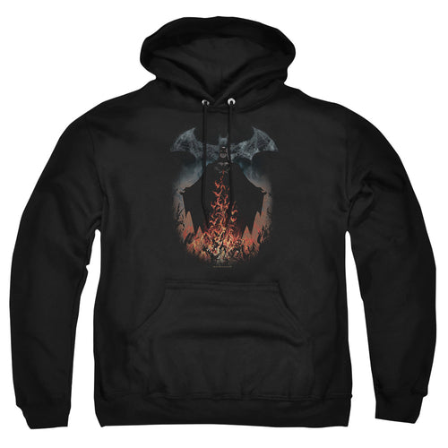Batman Smoke & Fire Pullover Hoodie