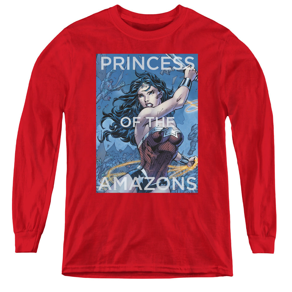 DC Comics Princess Of The Amazons Youth Long Sleeve T-Shirt