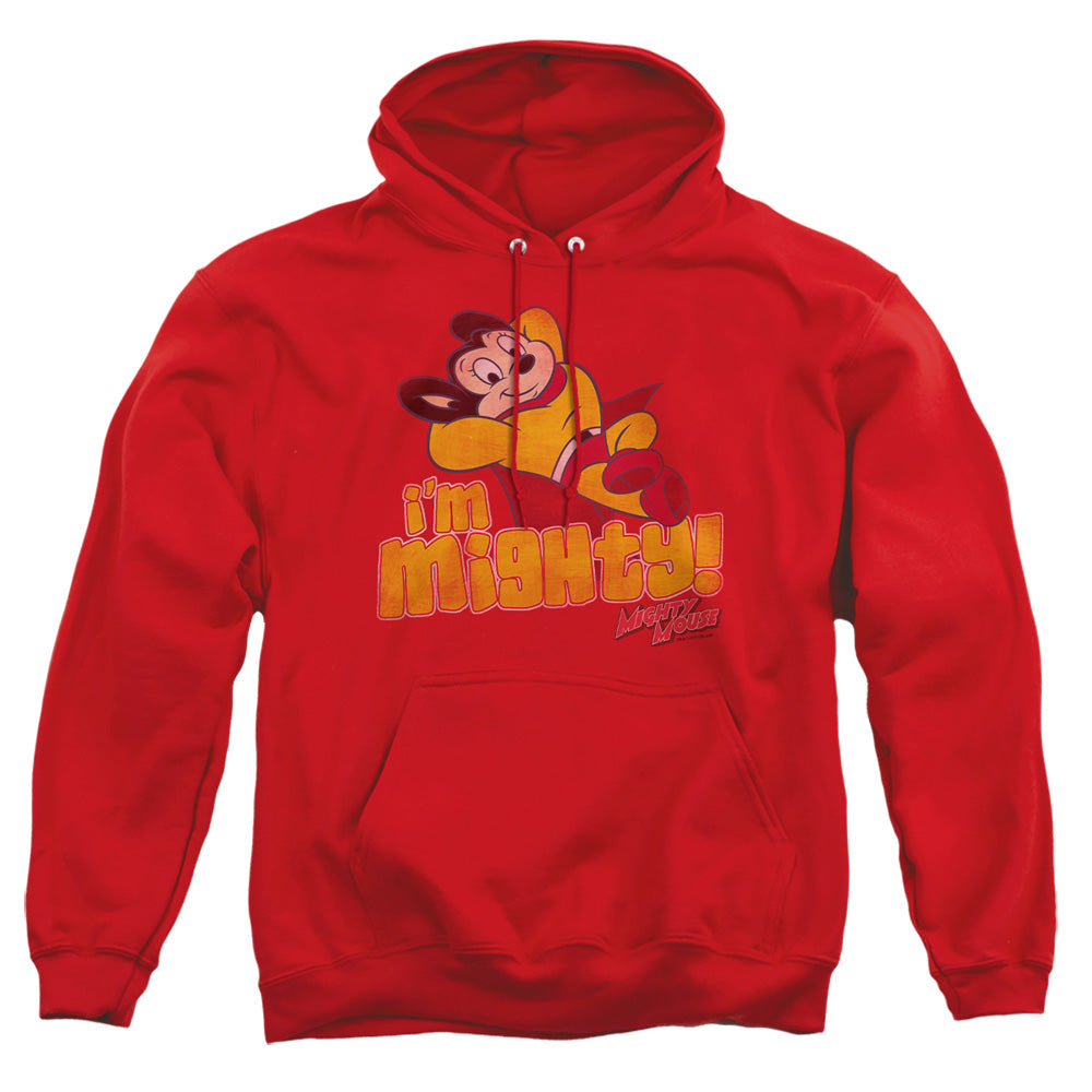 Mighty Mouse Im Mighty Pullover Hoodie