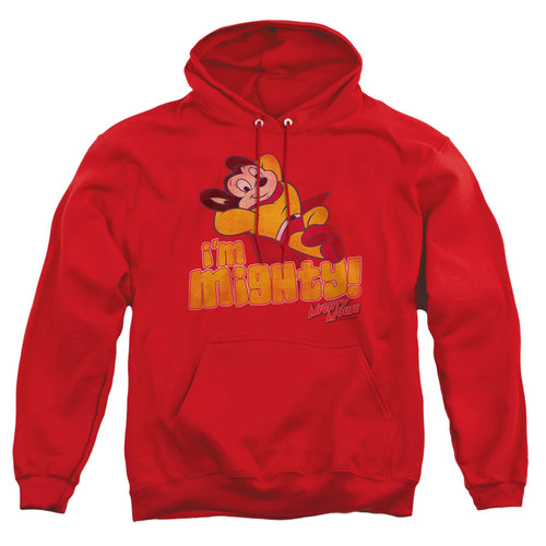 Mighty Mouse Im Mighty Pullover Hoodie