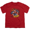 Superman Sorry About the Wall Youth/Toddler T-Shirt