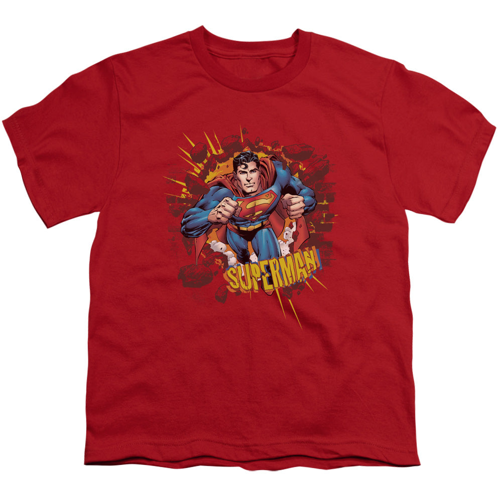 Superman Sorry About the Wall Youth/Toddler T-Shirt