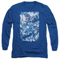 Justice League American Justice Long Sleeve T-Shirt