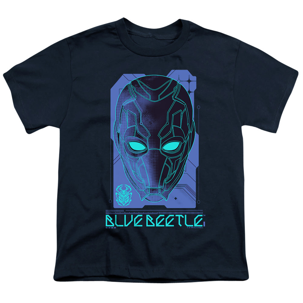 Blue Beetle Large Mask Youth/Toddler T-Shirt