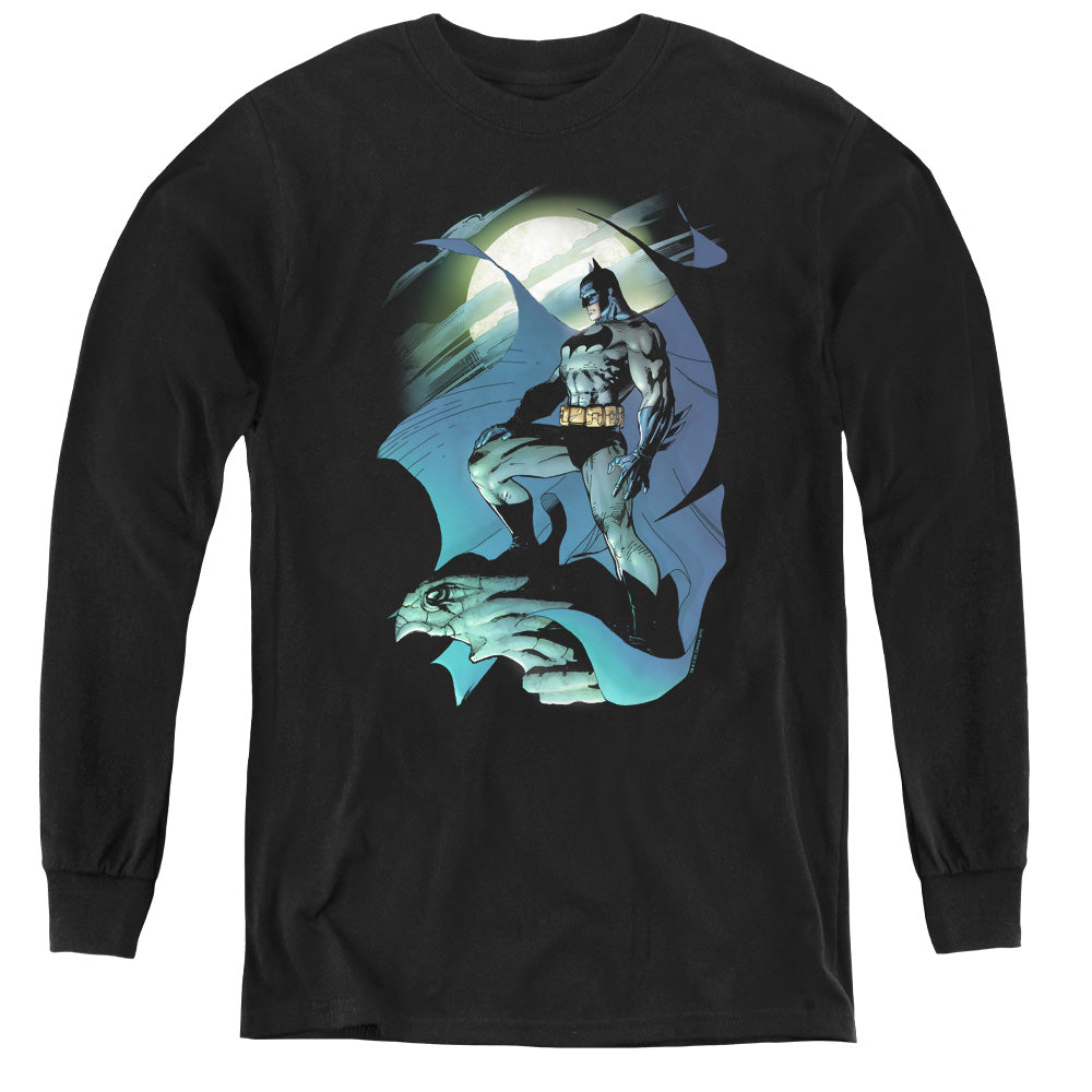 Batman Glow Of The Moon Youth Long Sleeve T-Shirt