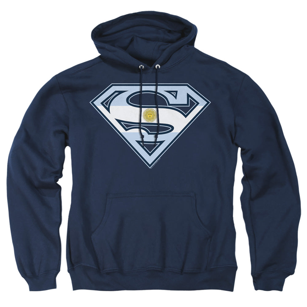 Superman Argentinian Shield Pullover Hoodie