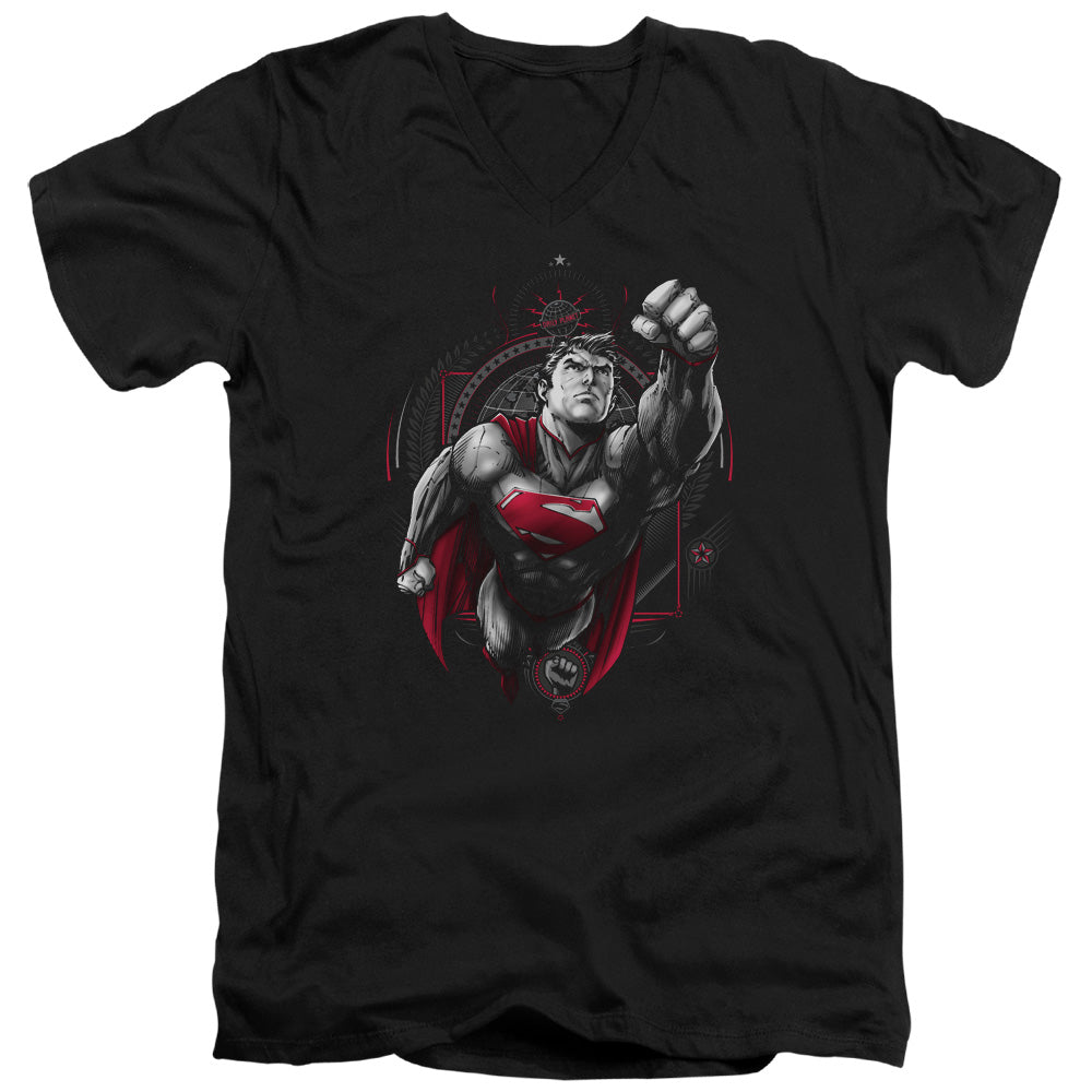 Propaganda Superman V-Neck T-Shirt
